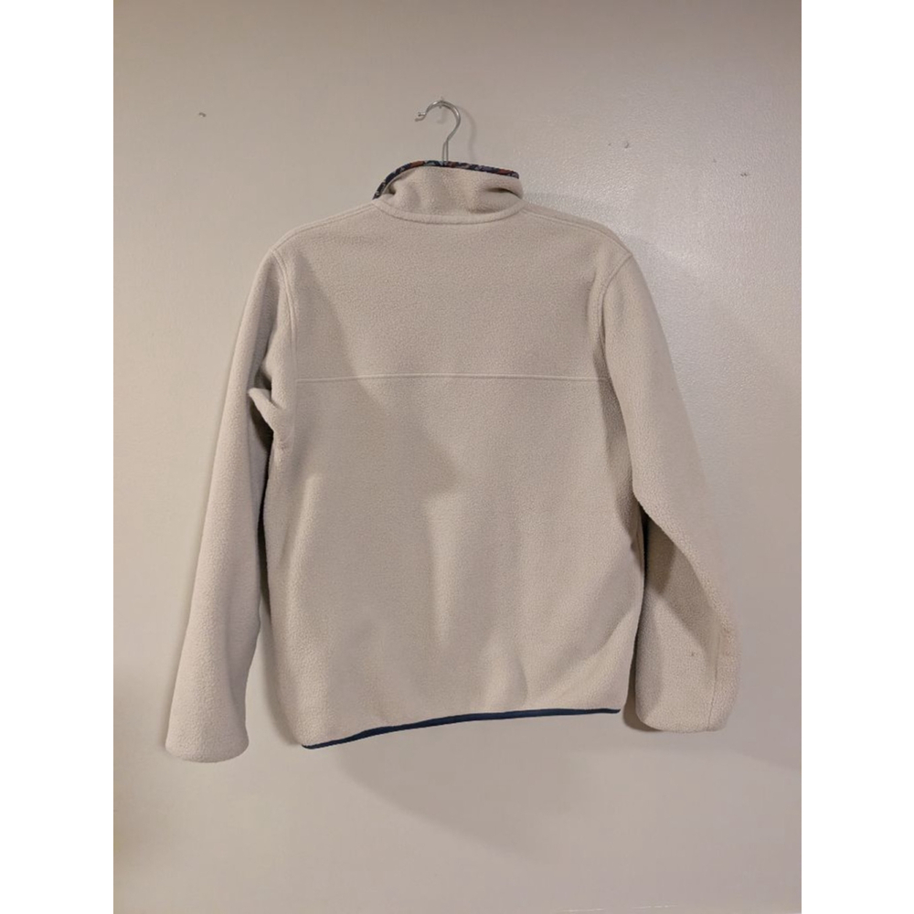 Women's Patagonia Synchilla Fleece Sweatshirt S Beige Blue - Picture 2 of 6